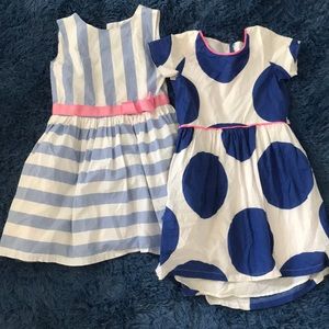 Carter’s girls cotton dresses(size8)